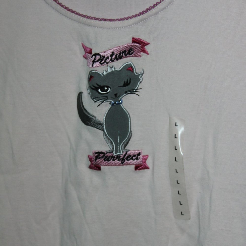 Picture Perrfect Cat Top L Adonna